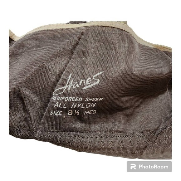 Hanes Stockings 4 Pair Vintage Hosiery Box Cantrese II Size 8.5 9.5 Medium Nylon - Picture 5 of 6